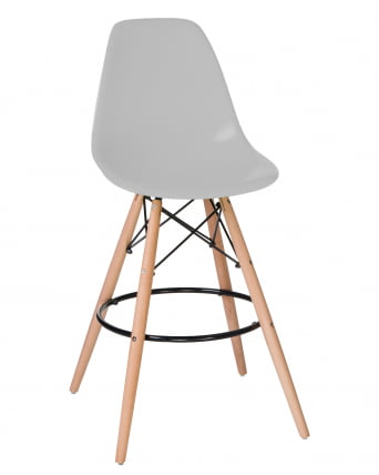 Стул барный DOBRIN DSW BAR Светло-серый GR-01_0