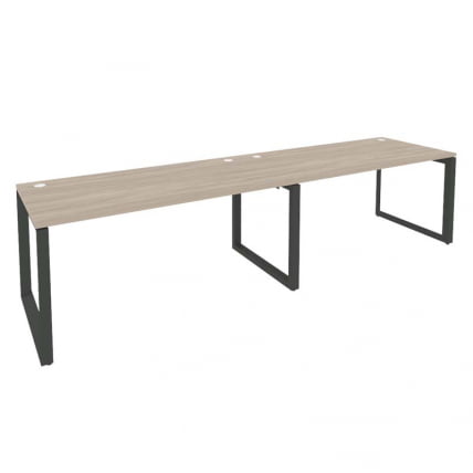 Рабочая станция на О-образном м/к ONIX O.MO-RS-2.4.8 Дуб Аттик/Антрацит_0