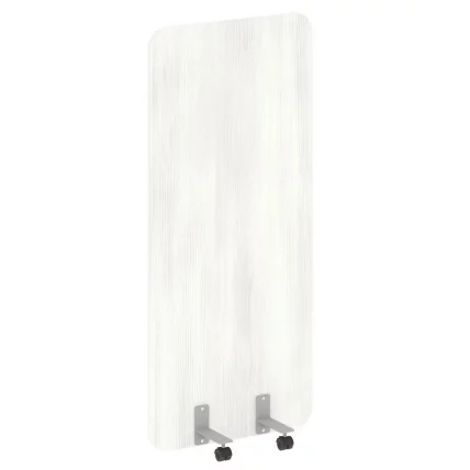 Перегородка на металлических опорах, на роликах R-line DP.R-80-180 Снежная Патина_0