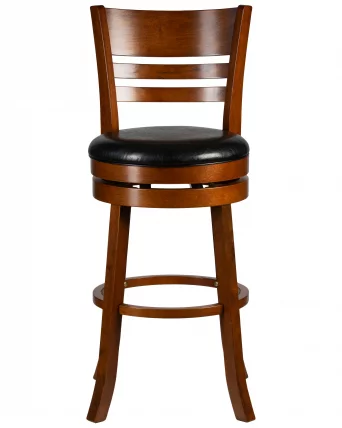 Вращающийся полубарный стул DOBRIN WILLIAM COUNTER Шоколад-черный_5
