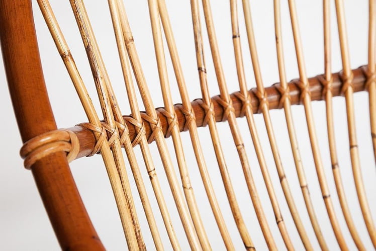 Кресло Secret De Maison Petunia (mod. 01 5088 SP KD/1-1) натуральный ротанг/металл, 80х61х66см, светлый мед/черный_6