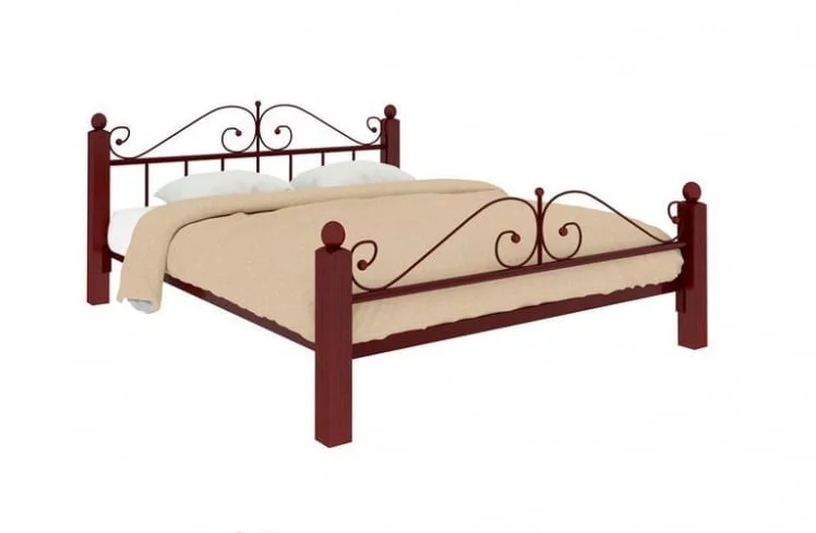 Кровать Диана Lux plus 1200х2000 Медная_0