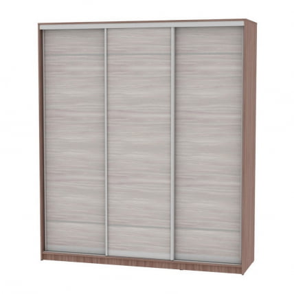 Шкаф-купе B-220х200х60-3(ЯШТ-ЯШС-D7D7D7)_0