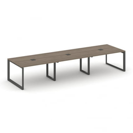 Стол переговорный Стайл Проджект СН-59О.СПРГ-053 Вяз Благородный/Металл Антрацит 4140*1180*750 / SN-59O.SPRG-053_0