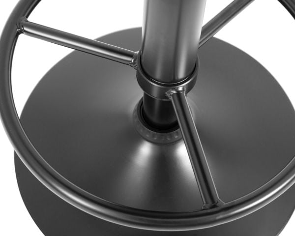 Табурет барный DOBRIN BRUNO BLACK (синий велюр (MJ9-117)) 2 шт_2