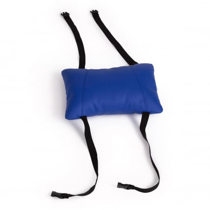 Кресло DRIVER (22) кож/зам/ткань, синий/серый, 36-39/TW-12_15