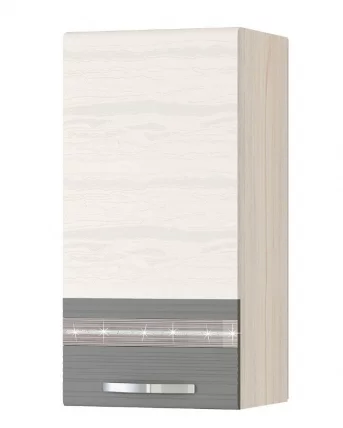 Шкаф кухонный (прав) Графит 74.03 Сосна Астрид /Ваниль/Графит_0