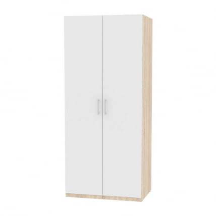 Шкаф распашный Р-198х90х45-2(ДСС-Белый) / R-198х90х45-2(ДСС-Белый)_0