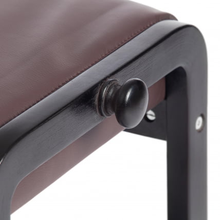 Обувница AX-1021 экокожа темно-коричневая_4