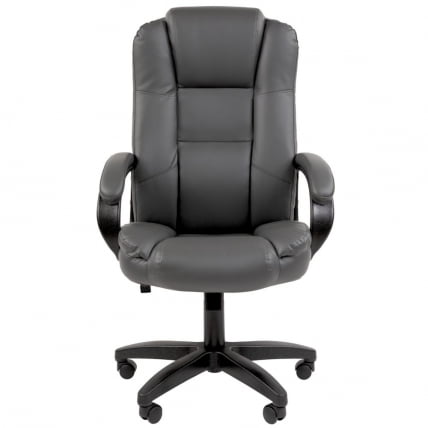 Кресло офисное CHAIRMAN 600 LT экокожа Серый_2