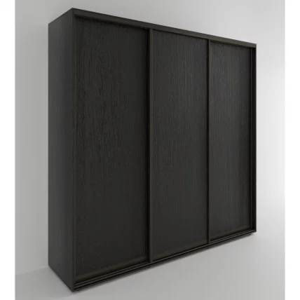 Шкаф-купе 3-х дверный Акцент-Сим Д 2100х600 Венге_0