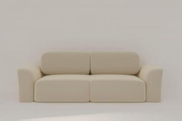 Диван прямой Сольхейм (Berhouse) Цвет фасада: Азур велюр; Тип: Прямой; Материал фасада: Металл/Велюр_3