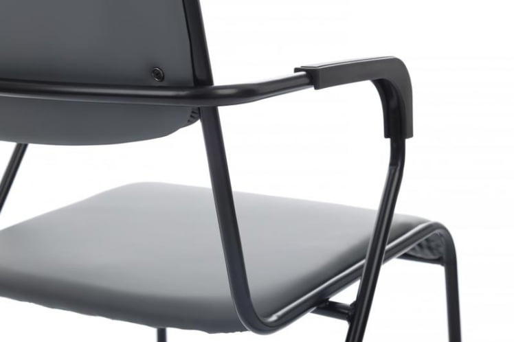 Кресло Nix Plus RCH OMKL-03B Серый/Металл Черный_9