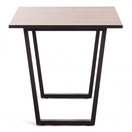 Стол COSTA ЛДСП/HPL/металл, 120 х 80 х 75 см, Дуб мореный/черный_1