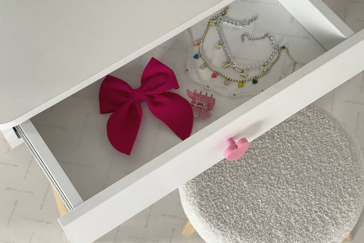 Набор детский Зайка MK-0019 белое дерево/белый (плюш)_15