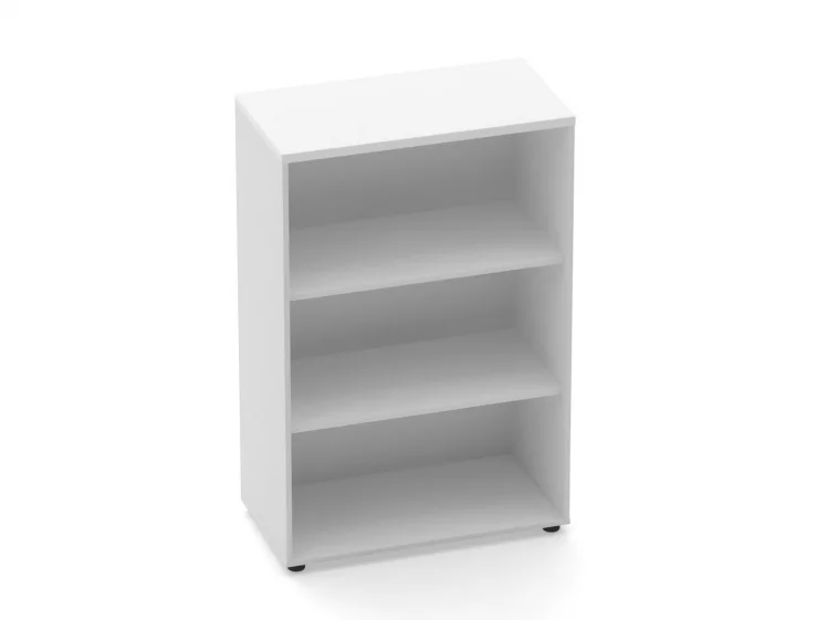 Шкаф 2 широкий открытый Deka 10.12.101 Белый_0