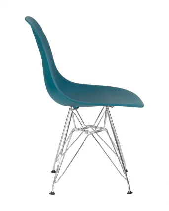 Стул обеденный DOBRIN DSR ножки хром Морской волны G-05_2