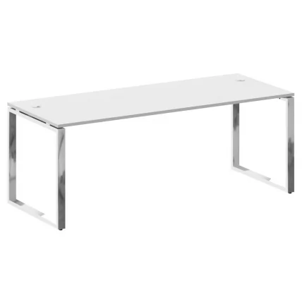 Стол рабочий руководителя METAL SYSTEM DIRECT БО.СРР-6.8 Белый_0