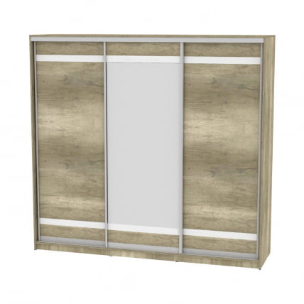 Шкаф-купе Б-230х235х60-2(ДКМ-Д9Д10Д9) / B-230х235х60-2(ДКМ-D9D10D9)_0