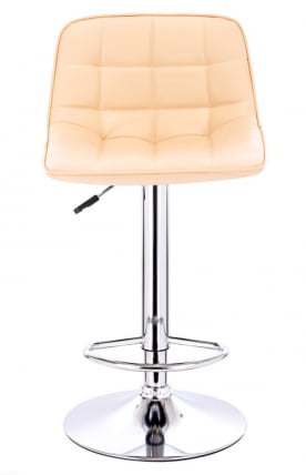 Барный стул Everprof Cooper Экокожа Кремовый_1