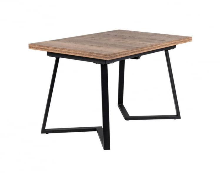 Стол Роналдо раздвиж. 120-160 Галифакс Табак/Бабочка_4