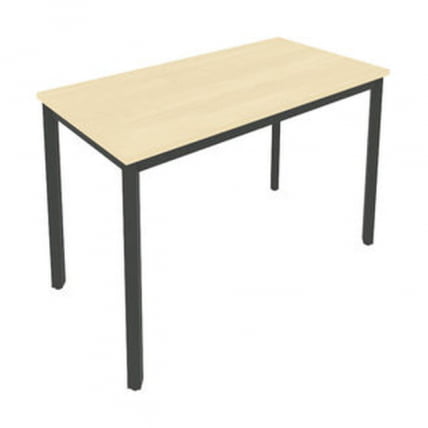 Стол письменный на металлокаркасе SLIM SYSTEM С.СП-4.1 Клен-Антрацит_0