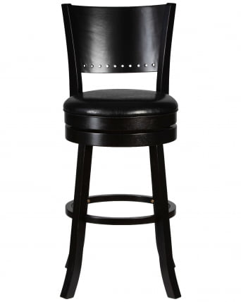 Вращающийся полубарный стул DOBRIN TONY COUNTER Капучино-черный_5