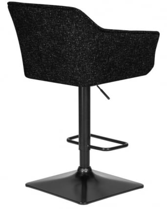Стул барный DOBRIN RALF (черный твид (LEO18)) 2 шт_4