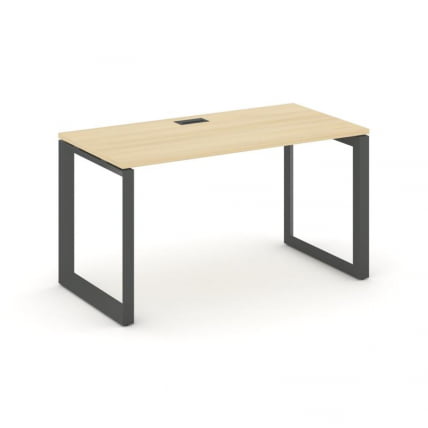 Стол письменный Стайл Проджект СН-59О.СП-015 Акация Лорка/Металл Антрацит/Черный Заглушка 1780*700*7 / SN-59O.SP-015_0