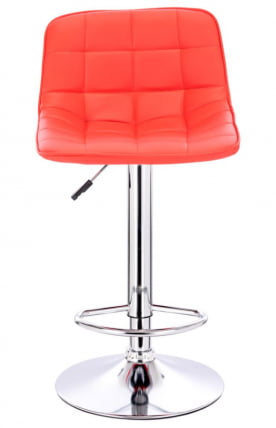 Барный стул Everprof Cooper Экокожа Красный_1