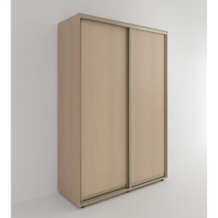 Шкаф-купе 2-х дверный Акцент-Сим Д 1200х600 Дуб молочный_0