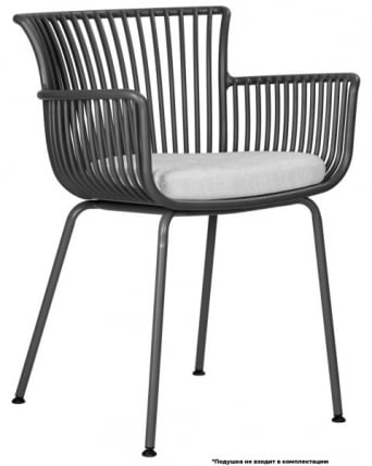 Стул обеденный ДОБРИН РОСС (темно-серый (ГР-04) без подушки) 4 шт / DOBRIN ROSS (GR-04)_8