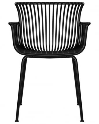 Стул обеденный ДОБРИН РОСС (черный (Б-03) без подушки) 4 шт / DOBRIN ROSS (B-03)_6