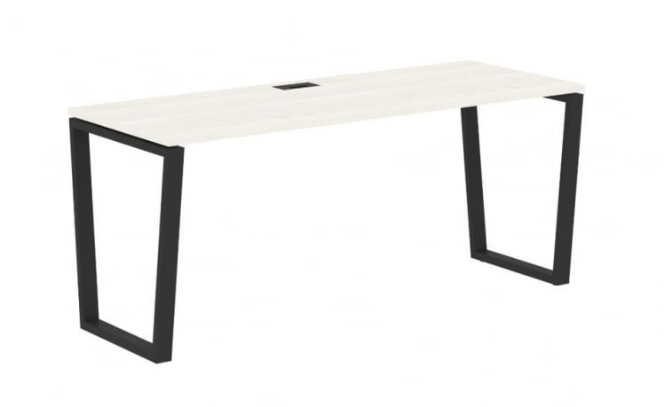 Стол письменный EDIS EVST 1767 Ясень Траун Черный_0