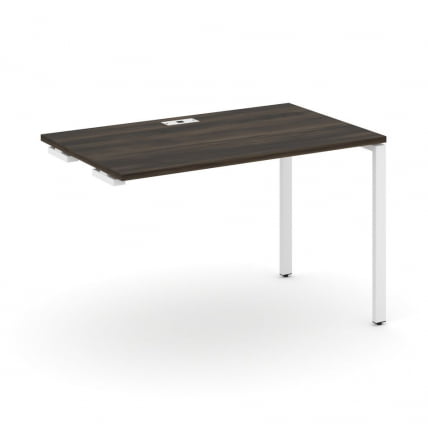 Стол приставка к опорным тумбам/шкафам CONCEPT CN.OSPR-002 Дуб Мали Белый_0