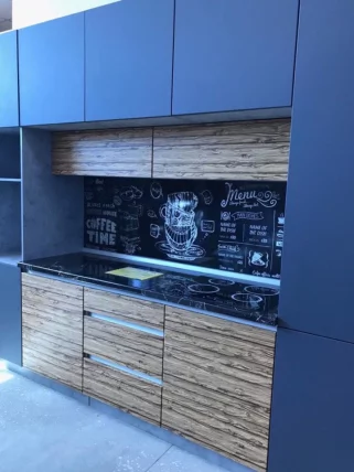 Глянцевый фартук (КОМПОЗИТ) КМ 33 / KM_8