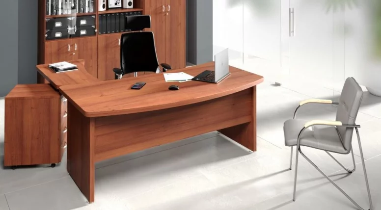 Стол руководителя Танго СТ9-R16R Орех_2