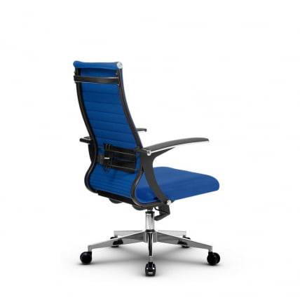 Кресло офисное МЕТТА B 2b 19/U158, Основание 17834 Комплект 3 Синее_2