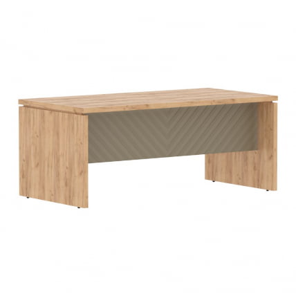 Стол руководителя Torr LUX TLST 189 Дуб Бофорд Капучино_0