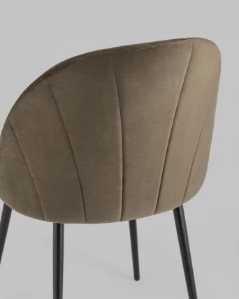 Стул для кухни Логан NEW велюр Коричневый_6