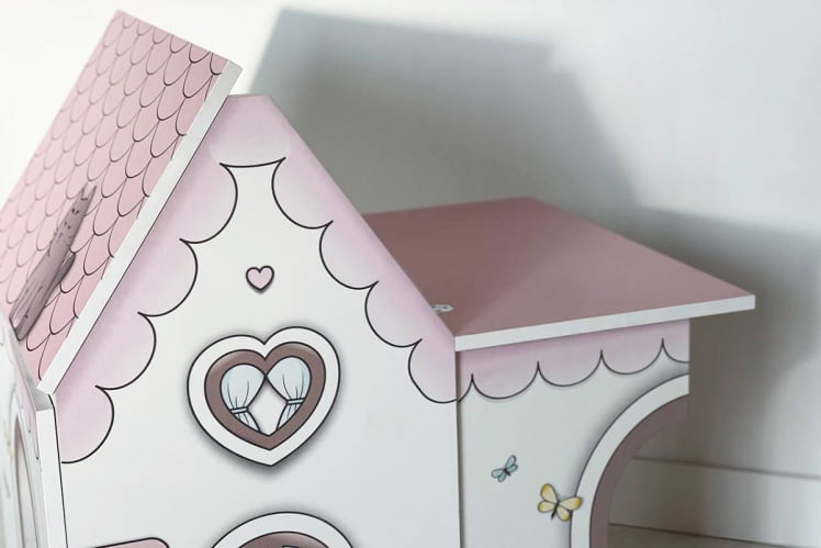 Стол Домик MK-0017 Белое дерево/розовый_8