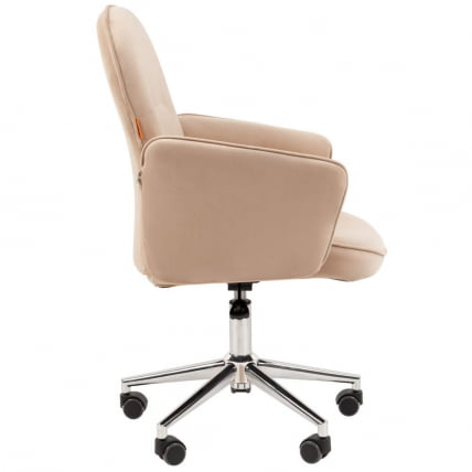 Офисное кресло CHAIRMAN HOME 130 велюр Бежевый_3