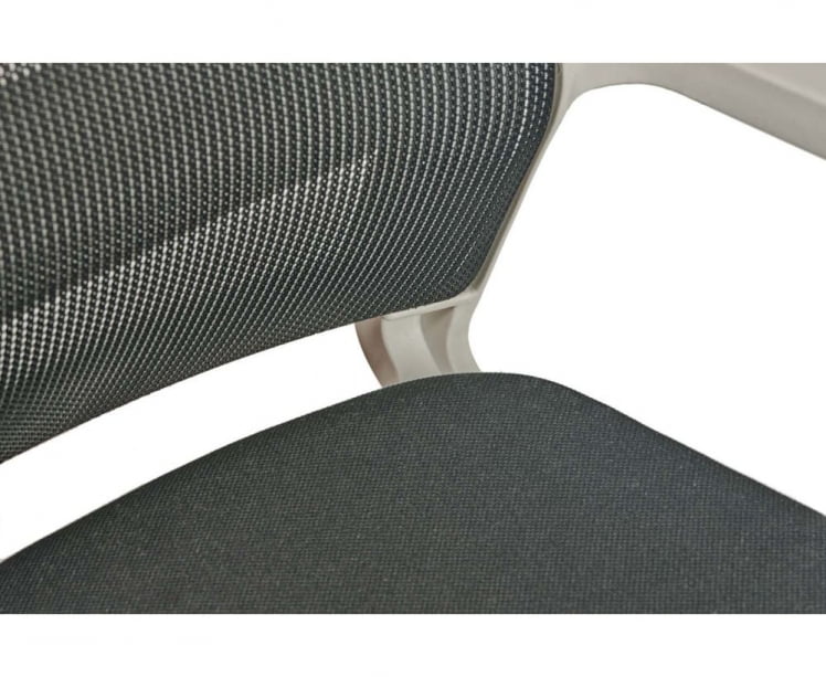 Кресло офисное Бит белый пластик Черный_4