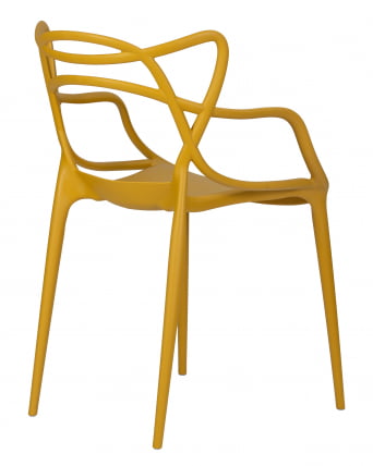Стул обеденный ДОБРИН МАСТЕРС Горчичный И-03 / DOBRIN MASTERS Y-03_3