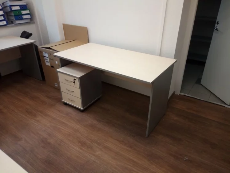 Стол письменный СП-3 Клен/металлик_9