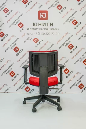 Кресло офисное (ВБ13) Trek выставочный образец Красное_2