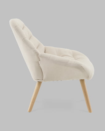 Кресло Олби Страйпс белый_3