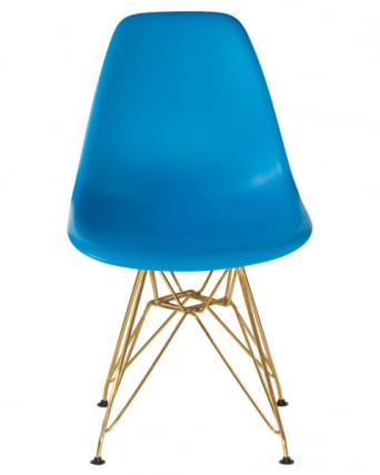 Стул обеденный ДОБРИН ДСР (ножки золотые, цвет голубой (БЕ-02)) 4 шт / DOBRIN DSR (BE-02))_6