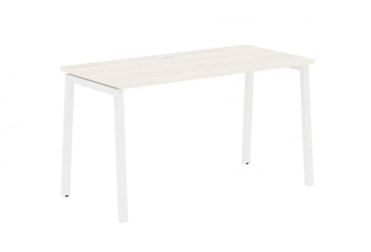 Стол письменный EDIS ELST 1367 Ясень Траун Белый_0