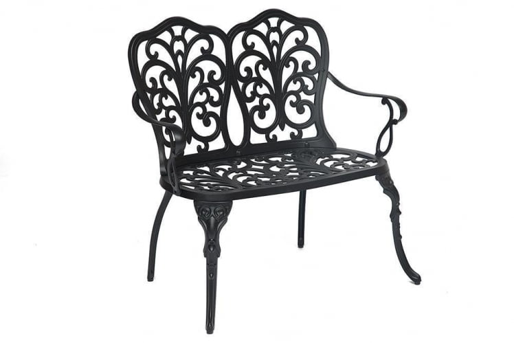 Скамья Secret De Maison Symphonie сплав металла/алюминий, 95х56х92см, черный_0